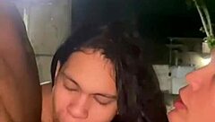 brincadeira na rua ele adora chupar cu