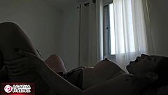 i'm so horny as this blonde mature brazilian milf taking cum on ass after hardcore fucking with big black cock