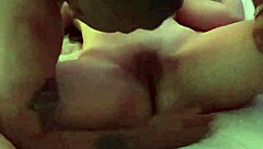 Busty mature latina milf with huge tits gets anal and pussy action while alone at home