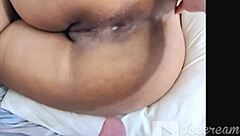 Colombian ebony prostitute shakes huge black ass for spanking and fat farting