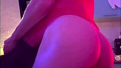 Trans Girlfriend Boldly Fucks Sexy Neighbor's Mouth With Anal Masturbation And Blowjob