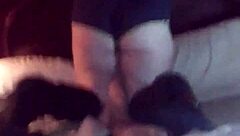 Big White Cock Pounds Pussy Hard