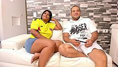 Colombian Loses Bet To Argentina Pays Friend With Big Ass Creampie And Hardcore Fuck