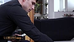 I love riding that cock and getting facial cumshot with hot brunette