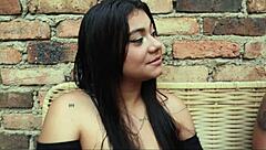 i invite a sexy latina with big ass to my house for casting interview and homemade fun