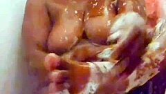 ebony mom yuki-senpai sneaks a climax in bathtub after shower with toys and masturbation preview on xvred