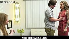 i'm a busty therapist helping tyler cruise with his intense masturbation issue alongside dr sonia harcourt