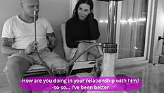 Best Friend Fucks Cheating Wife in Ass with Monster Cock for Quickie Anal Creampie