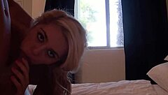 Petite teen 18+ girlfriend with landing strip seduces big dick boyfriend into real amateur sex tape during holiday hotel trip