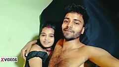 Very hot and horny housewife got seduced by her boyfriend for rough country ranch sex.