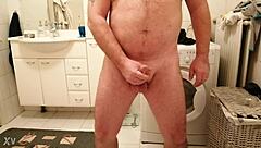 hey david neptun, show me how you jerk off that cock slowly