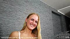 casting fresh european skinny girl maria