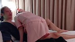 WILD NURSE CUMS HARD FROM FACESITTING AND GETS RAW COCK IN HER SOAKING WET PUSSY FOR CREAMPIE!