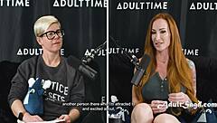 We sat down for a casual chat with adorable redhead pornstar Sophia Locke during her interview