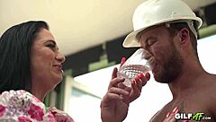 he fucked plump granny with curvy body in hardcore action