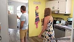 i almost got caught cheating with my monster cock lover by the hot blonde milf