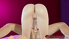 Sexy Arikawa Tsubasa In Swimsuit - 3d Hentai Animation