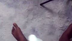 Labeto Safe Sex Hot Solo Masturbation Cumshot in Condom to Sex Machine Song