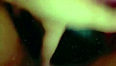 Why resist this tattooed hottie's natural tits and oral masturbation tease