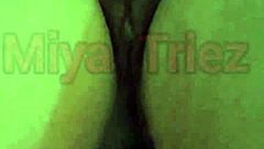 hey, miyatriez shows esposa humiliating her cuckold husband with dirty talk and big ass action in hairy beaver fun