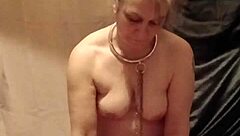 French Slave In Bondage Endures Dirty Talk Spanking And Pissing With Clamps Outdoors In Homemade Bdsm