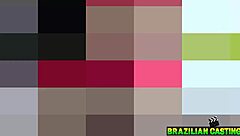 Brazilian Brunette Teen Reveals Oral Casting Fantasy Surprise
