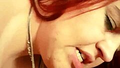 Homemade Housewife Kandy Kane Delivers DEEPTHROAT Blowjob In Bold BBW Action