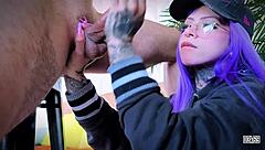 in this compilation a hot babe takes huge cock close up leading to massive cumshots