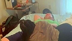 Oh wow, this homemade amateur ebony next door neighbor just came over for some intense missionary fucking 😏