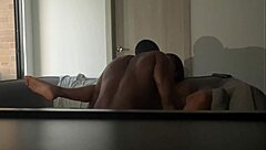 Watch my juicy pussy unleash a squirting fountain as he dives in deep with his tongue