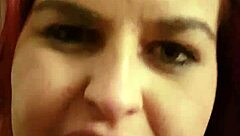 Homemade Housewife Kandy Kane Delivers DEEPTHROAT Blowjob In Bold BBW Action