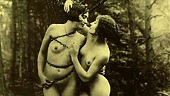 What secrets lie in the vintage life of a hairy granny exploring retro encounters?