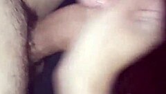 Feeling intense passion as Argentinian wife handjobs cumshot creampie with seductive muse