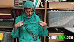 Innocent Muslim Girl Tricked And Fucked By Corrupt Cop In Office