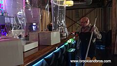 Teen Cassandra Blows Nerdy Older Janitor