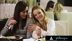 I feel so guilty yet thrilled cheating on my partner with intense orgasms alongside Georgia Jones.