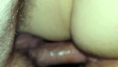 my wife gets a creampie from a stranger during christmas in amateur cuckold action