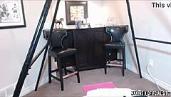 Maxine x boldly dildo fucks her sweet asian pussy in college uniform