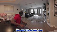 Oh man, I had to pick between two friends, but that black cock made me squirt so hard while fucking this latina!