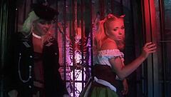 niki blond fucks hot cop steliana and rides her partners cock for anal