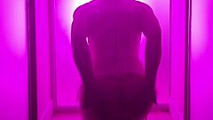 Oh wow, check out this snippet compilation recap of my huge ass in maid costume with buttplug play in the bath.