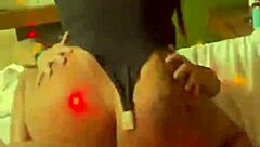 in a homemade brazilian scene a cuckold husband watches his wife with big ass gaping on a monster cock