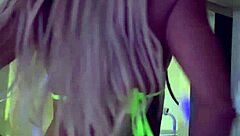 Fucked naughty blonde bareback in motel!