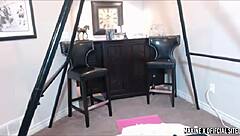 Maxine x boldly dildo fucks her sweet asian pussy in college uniform