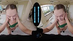 curvy redhead teen babysitter chloe marie rides you cowgirl in pov hardcore