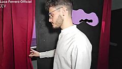 Hey, want to watch us two horny girlfriends in a wild foursome with voyeurs?