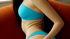 Seductive Models Pose In Panties And Lingerie Showing Barefoot Feet And Cute Smiles