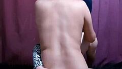 He Finally Convinces Neighbor for Intense Homemade Action with Licking and Amateur Fun