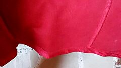 Gretala Performs Detailed Pissing Fetish in Piedi Position with Balloon Play