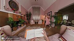 Hey check out these three horny wives in a steamy foursome at the club